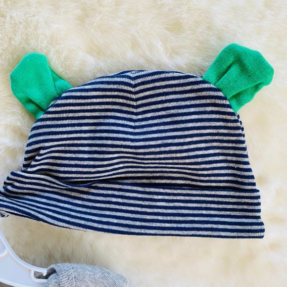 2/$18🌴 NEW Baby Boy 3pc Outfit Mommy's Baby Monster Hat Pants Shirt Halloween - Picture 3 of 10